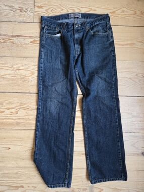 Attire Dark Wash Straight Leg Jeans 36x34